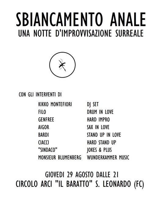 Sbiancamento Anale night