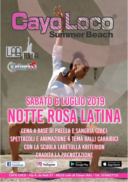 NOTTE ROSA LABETULLA KRITERION