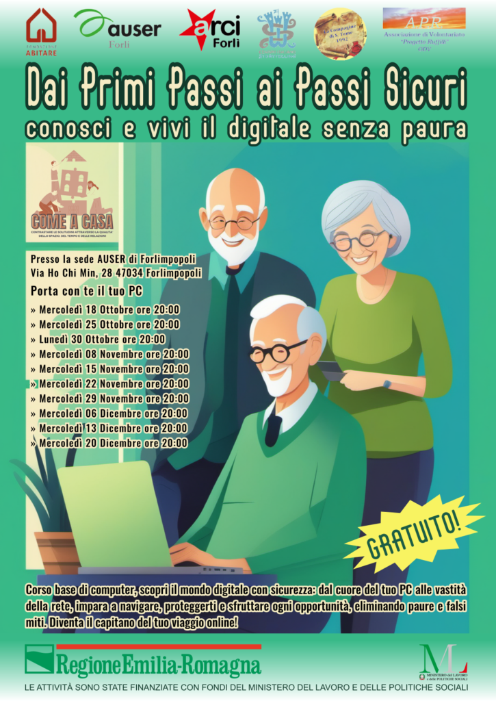 Dai Primi Passi ai Passi Sicuri @ Auser Forlimpopoli