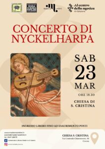 Concerto/Esame della prima classe di Nyckelharpa del Conservatorio Maderna-Lettimi @ Chiesa di Santa Cristina