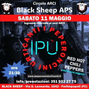 IPU Red Hot Chili Peppers tribute band mockery @ Circolo ARCI Black Sheep APS