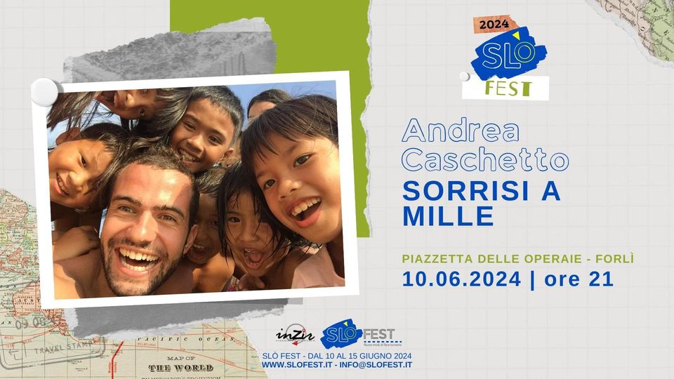 “Sorrisi a Mille” Incontro con Andrea Caschetto - Mr Sorriso @ INZIR - Viaggiatori in circolo